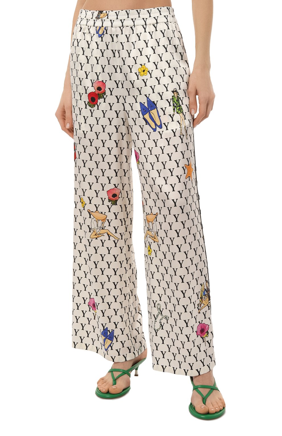 Шелковые брюки YANINA, арт. 0-2481, фото 3