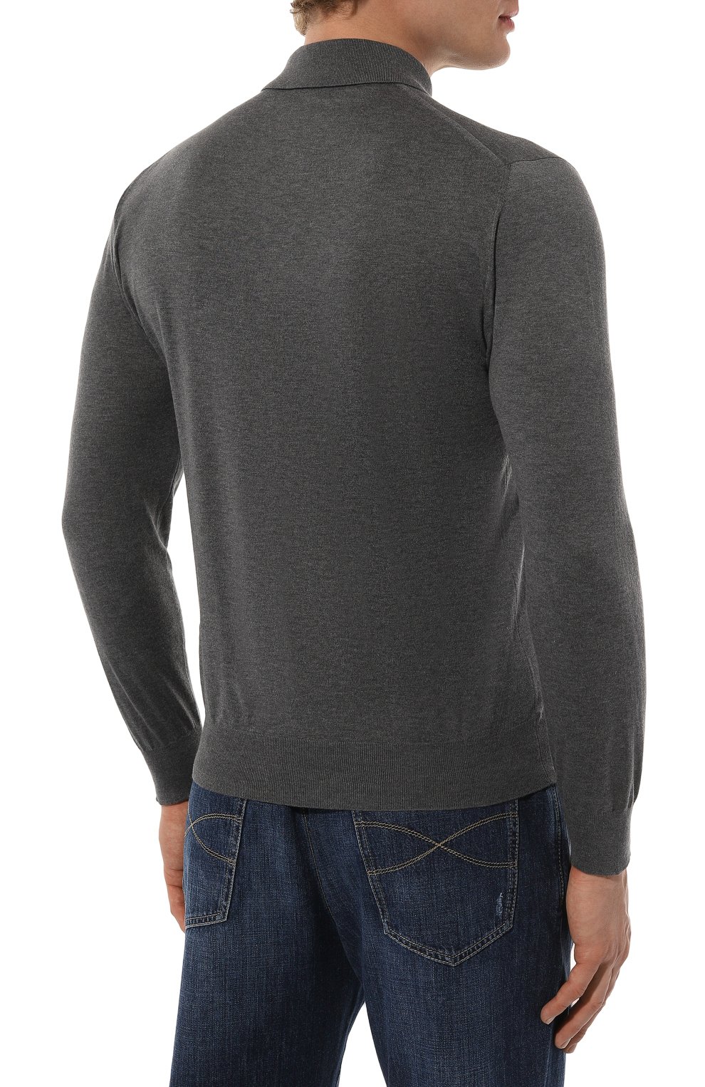 Хлопковое поло KITON, арт. UMKXX35K2, фото 4