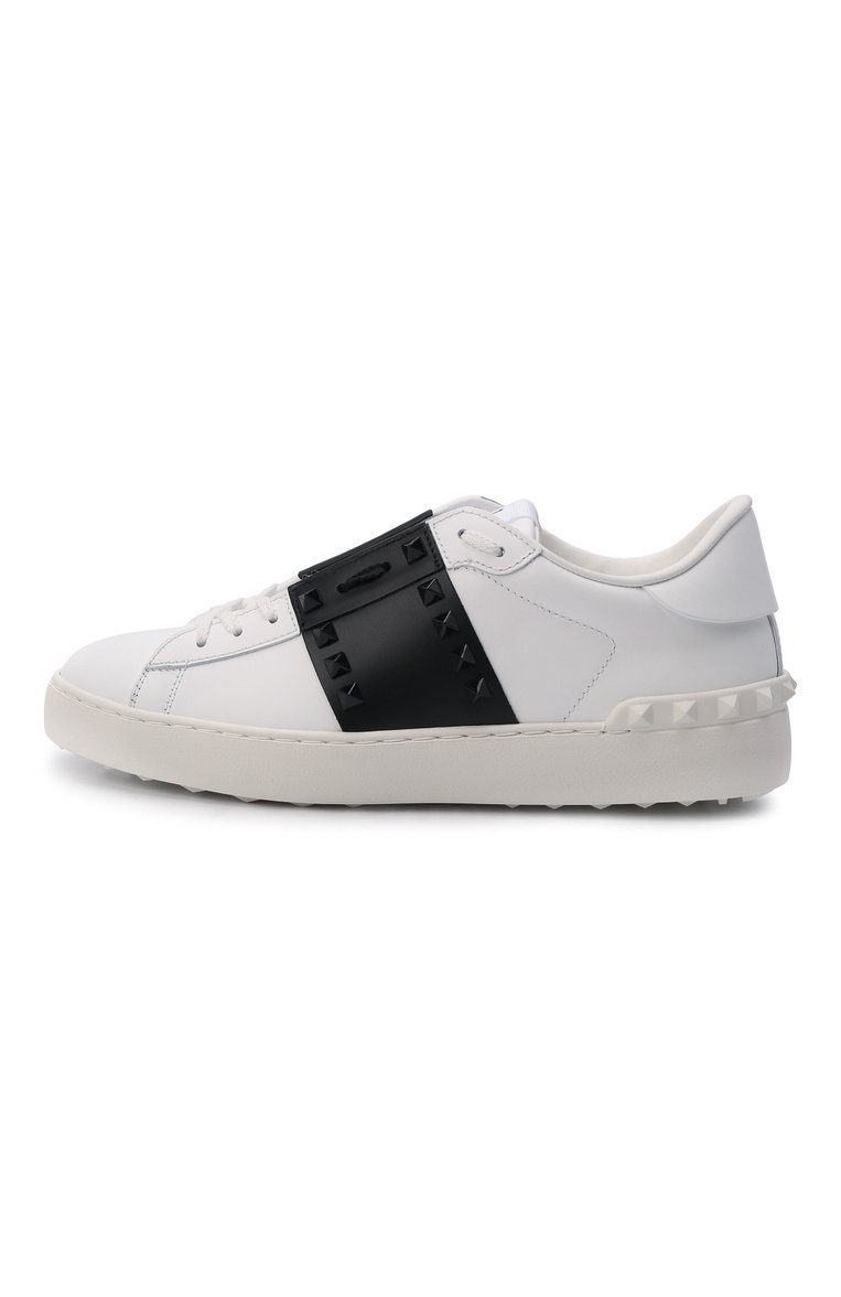 Кожаные кеды rockstud untitled VALENTINO, арт. XW0S0A01/LTU, фото 1