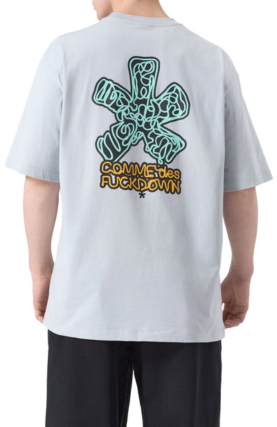 Хлопковая футболка COMME DES FUCKDOWN, арт. CFABM01591, фото 4