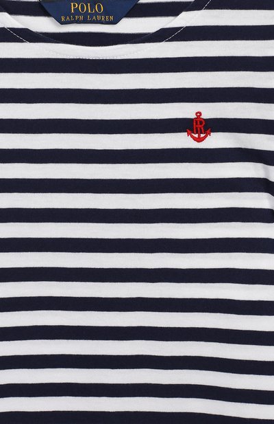 Хлопковая футболка POLO RALPH LAUREN, арт. 312738314, фото 3