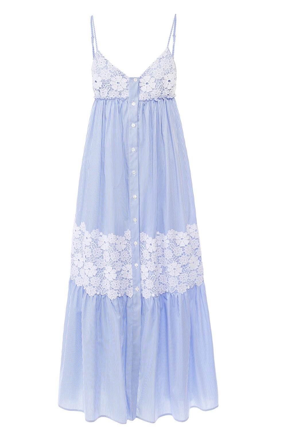 Хлопковое платье ERMANNO ERMANNO SCERVINO, арт. 44 T AB27 PRI, фото 1