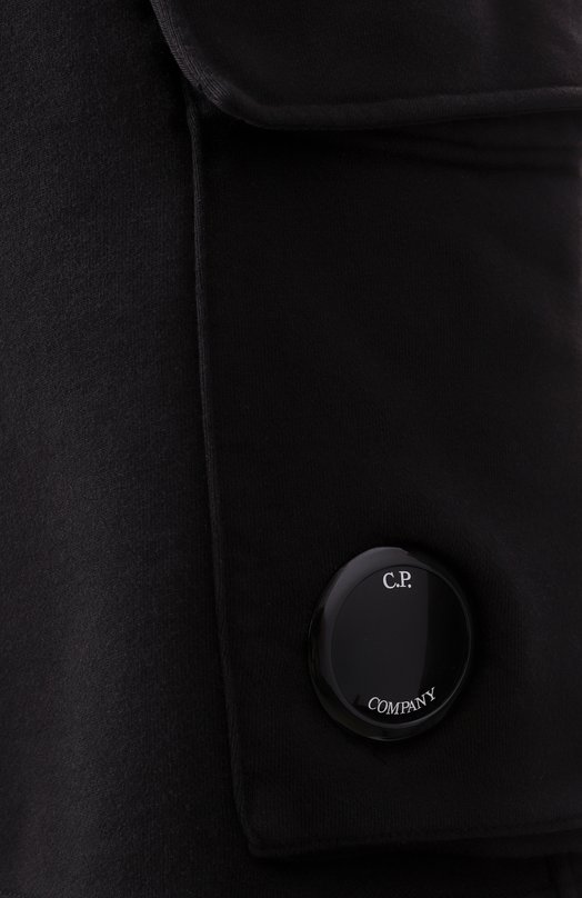 Хлопковые шорты C.P. Company 18CMSB101A110044G Чёрный  18CMSB101A110044G Фото 6