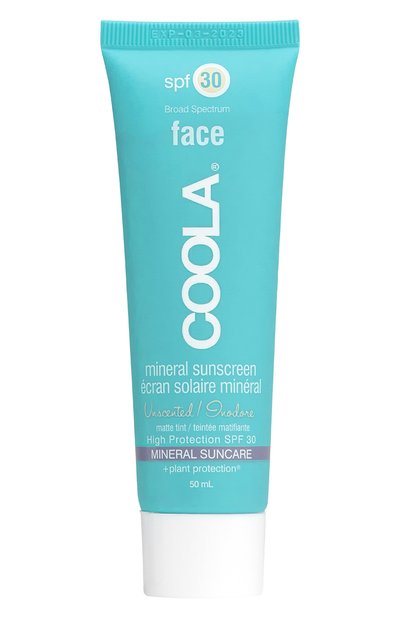 Солнцезащитный матирующий крем для лица без запаха spf 30 с тональным эффектом (50ml) COOLA, арт. CL10225, фото 1