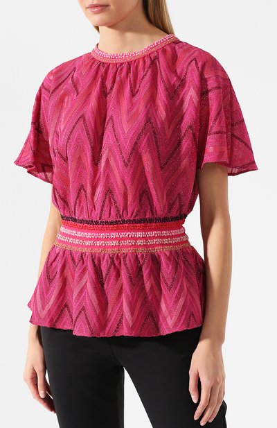Приталенный топ M MISSONI, арт. 2DJ00015/2J0005, фото 3