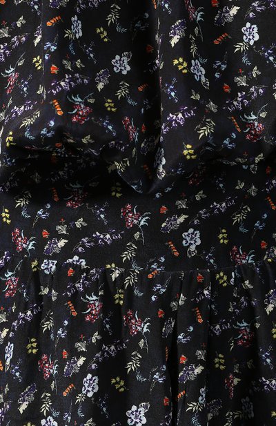 Платье с принтом ZADIG AND VOLTAIRE черного цвета по цене 28500 руб., арт. WHCP0420F, фото 5 Платье с принтом ZADIG AND VOLTAIRE, арт. WHCP0420F, фото 5