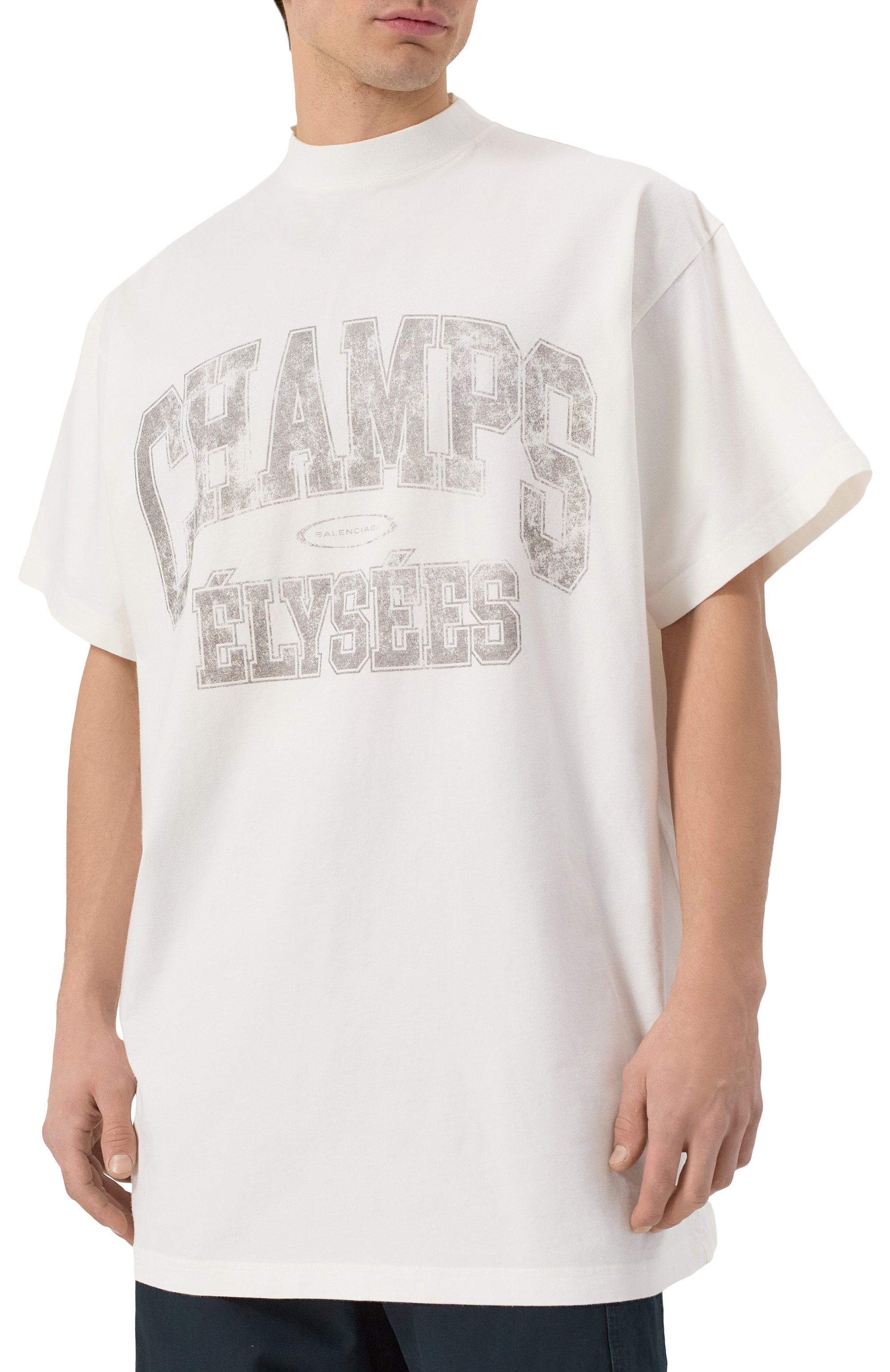 Хлопковая футболка BALENCIAGA, арт. 787349/TRVN1, фото 3