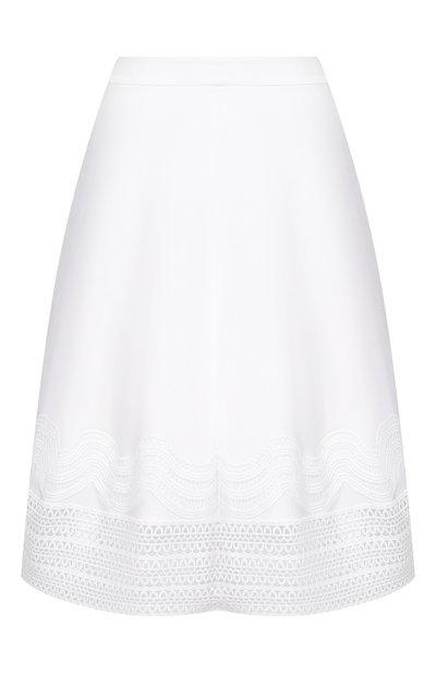 Женская юбка из лиоцелла и льна BOSS, арт. 50557230