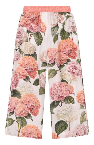 Шелковые брюки DOLCE & GABBANA, арт. L53P36/HI118_001