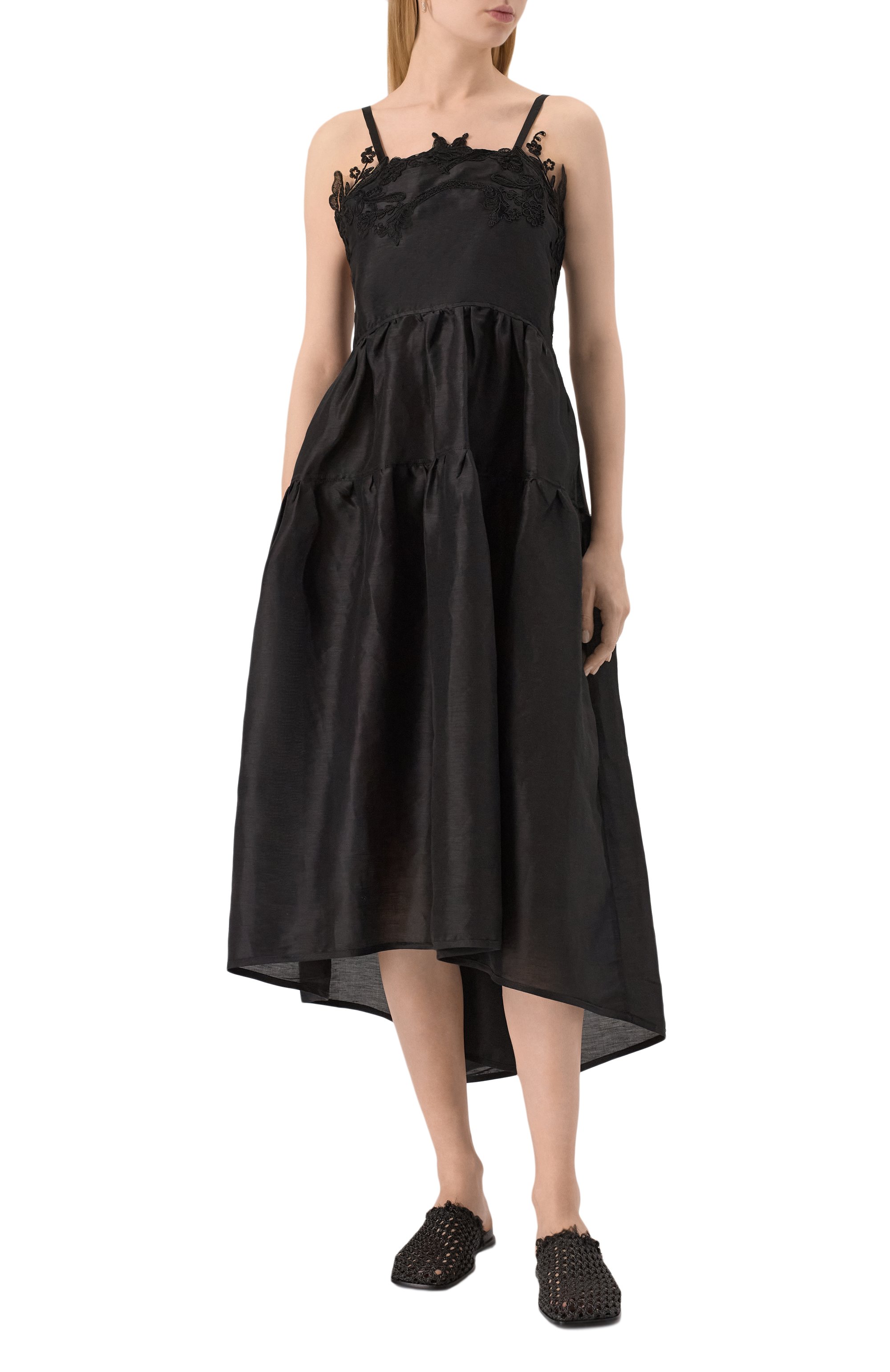 Платье изо льна и шелка MAURIZIO, арт. W06320479, фото 3