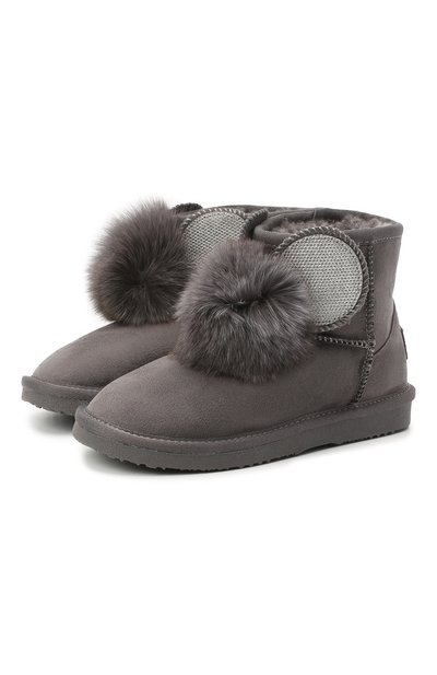 Ботинки с меховой отделкой MOA, арт. MDK546/32-35, фото 1