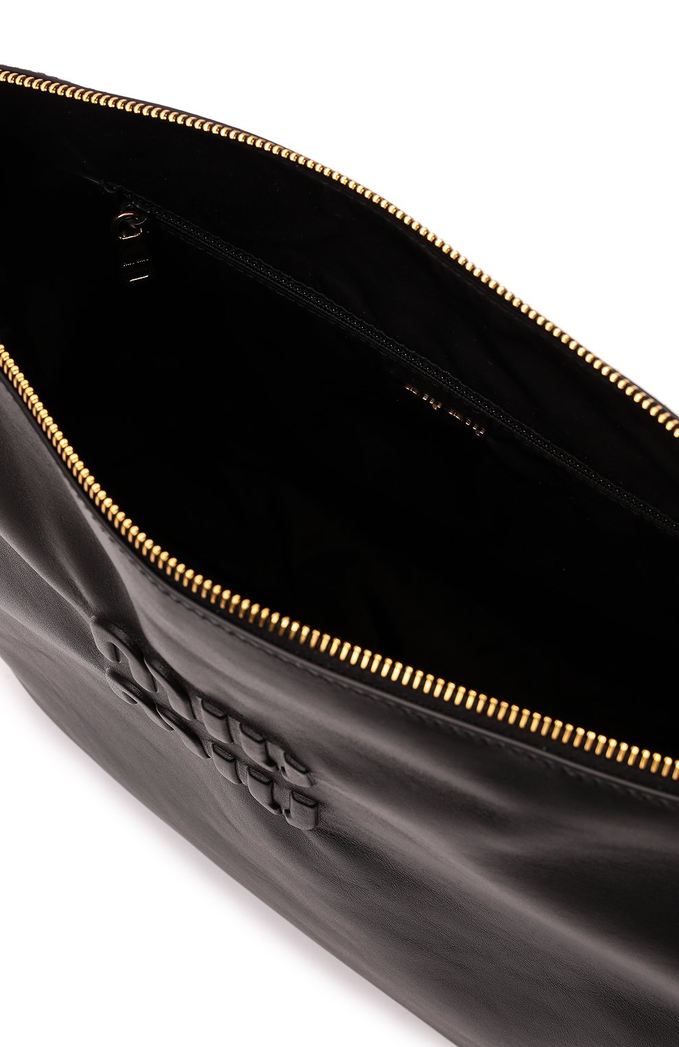 Сумка MIU MIU черного цвета по цене 220000 руб., арт. 5BC114-2DDJ-F0002-OOO, фото 4 Сумка MIU MIU, арт. 5BC114-2DDJ-F0002-OOO, фото 4