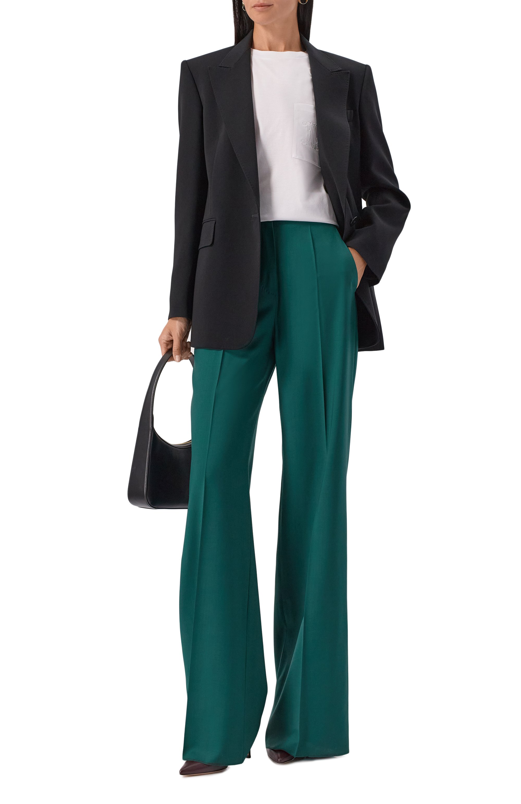 Хлопковая футболка MAX MARA, арт. PAPAIA, фото 2