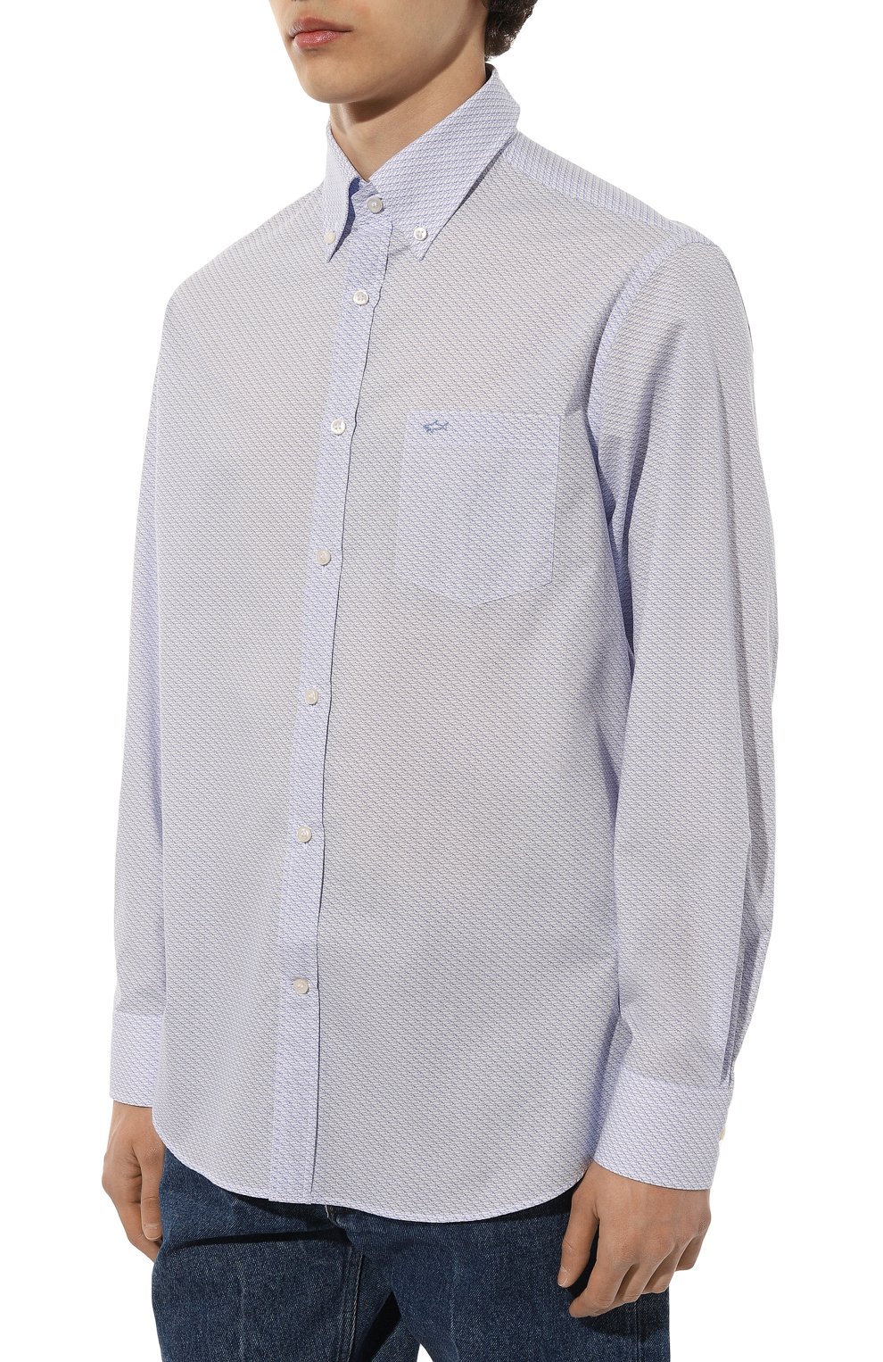 Хлопковая рубашка PAUL&SHARK, арт. C0P3052, фото 3