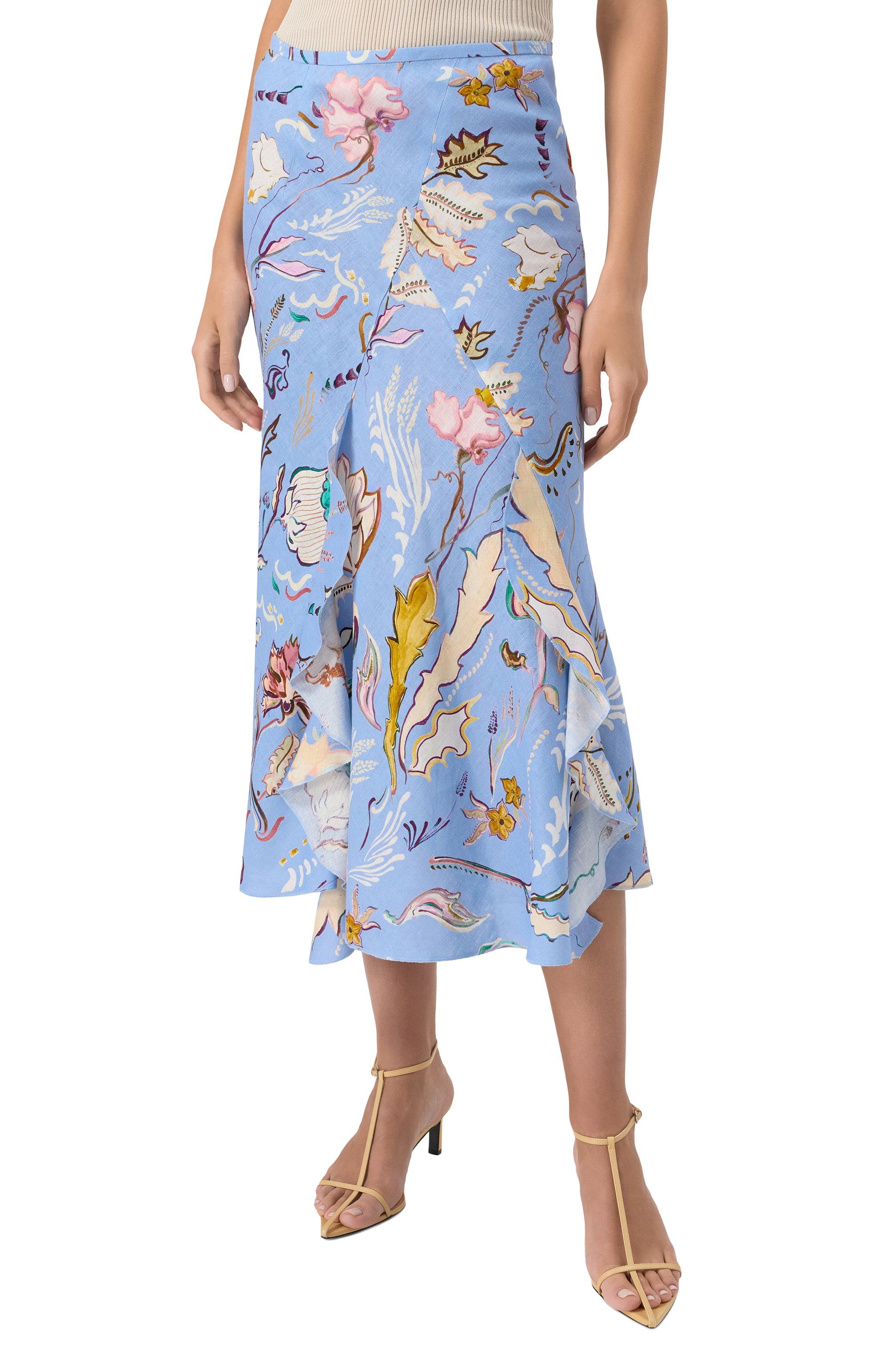 Льняная юбка DOROTHEE SCHUMACHER, арт. 948505, фото 3