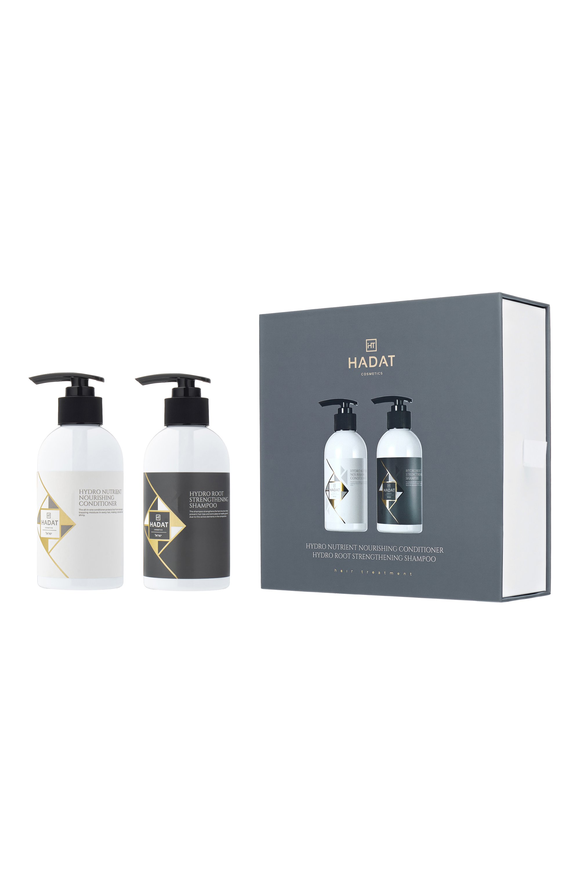 Набор для волос hydro root strengthening (2x250ml) HADAT COSMETICS, арт. 7298032723957, фото 3