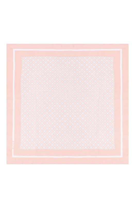 Шелковый платок BOSS 50555864 Розовый  50555864 Фото 4