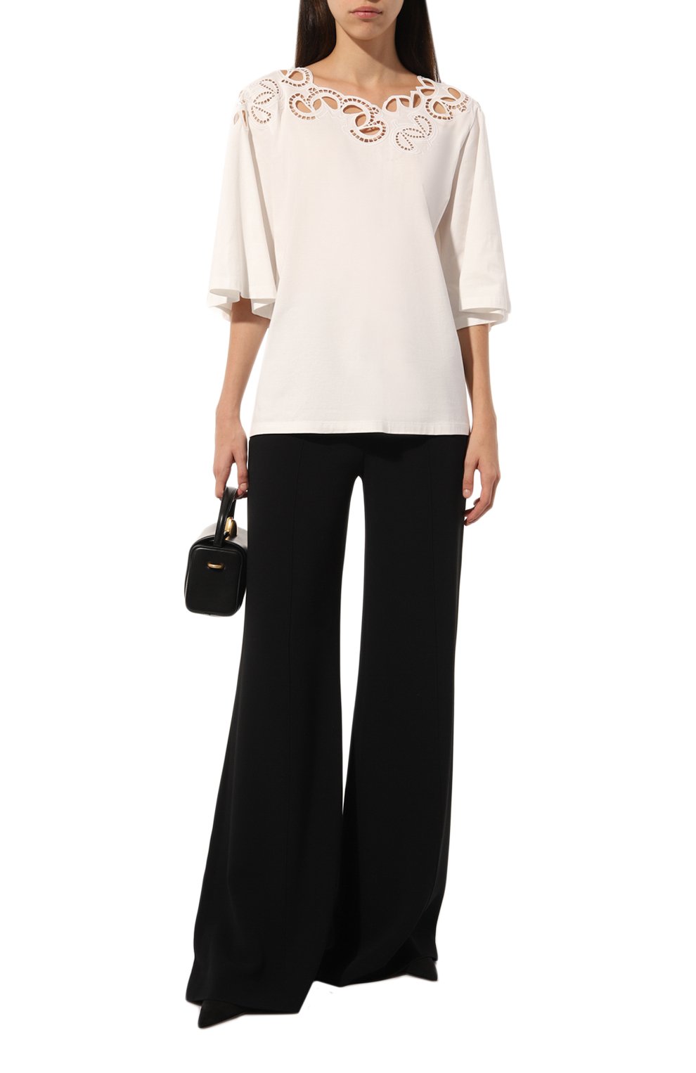 Хлопковый топ ELIE SAAB, арт. TS001, фото 2