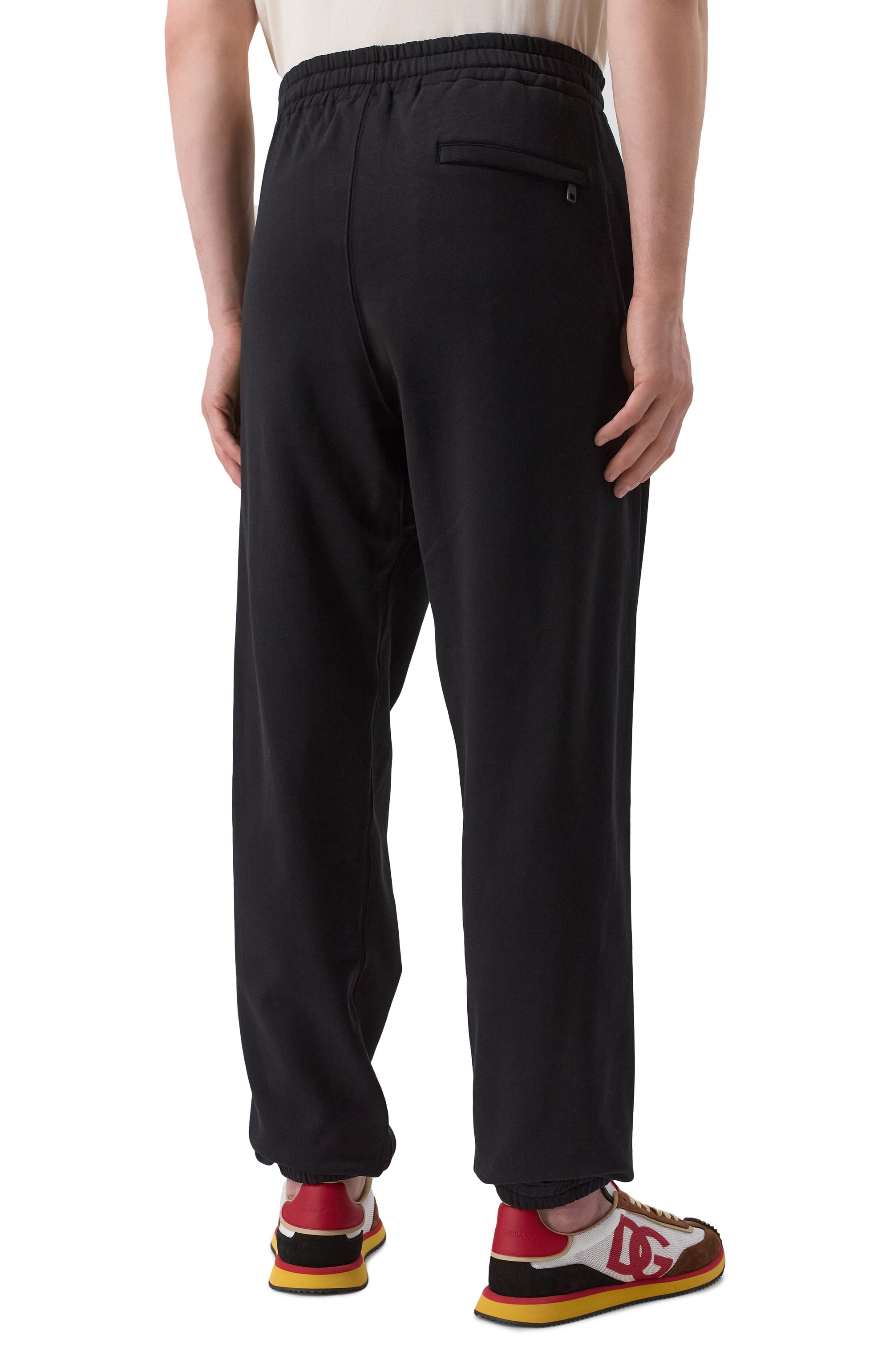 Хлопковые джоггеры DOLCE & GABBANA, арт. GP0G4Z/G702S, фото 4