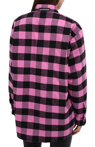 Хлопковая рубашка BALENCIAGA, арт. 626328/TIM26, фото 4