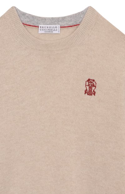 Кашемировый пуловер BRUNELLO CUCINELLI, арт. B22M10010C, фото 3