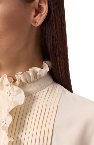 Серьги-пусеты baby cartoon с цитрином MOONKA, арт. cr-bb-er-cit, фото 2