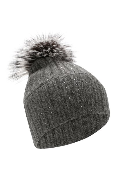 Кашемировая шапка WILLIAM SHARP, арт. A109-2/SILVER F0X NATURAL, фото 1