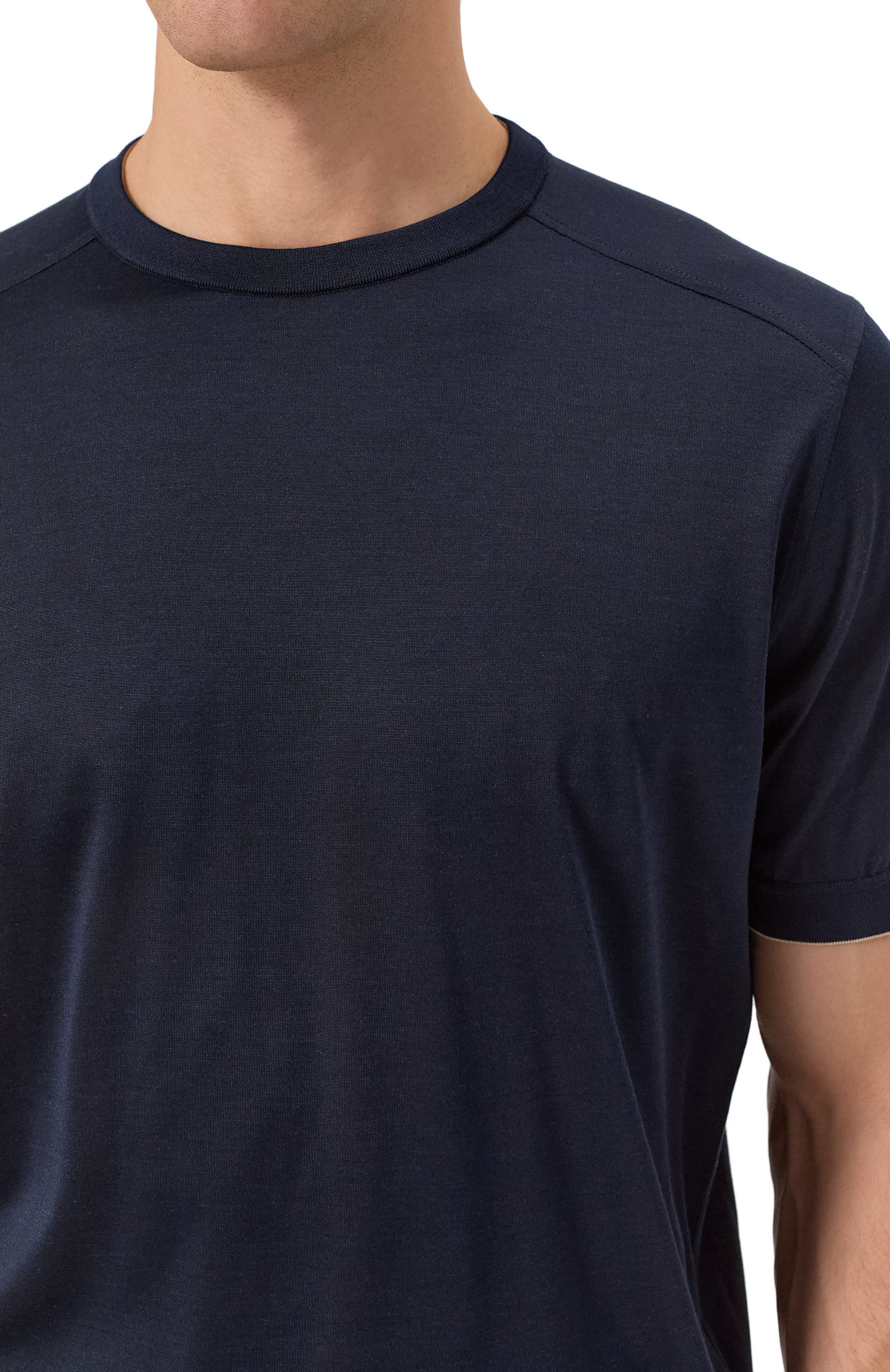 Шелковая футболка STEFANO RICCI, арт. K919504G10/R25190, фото 5