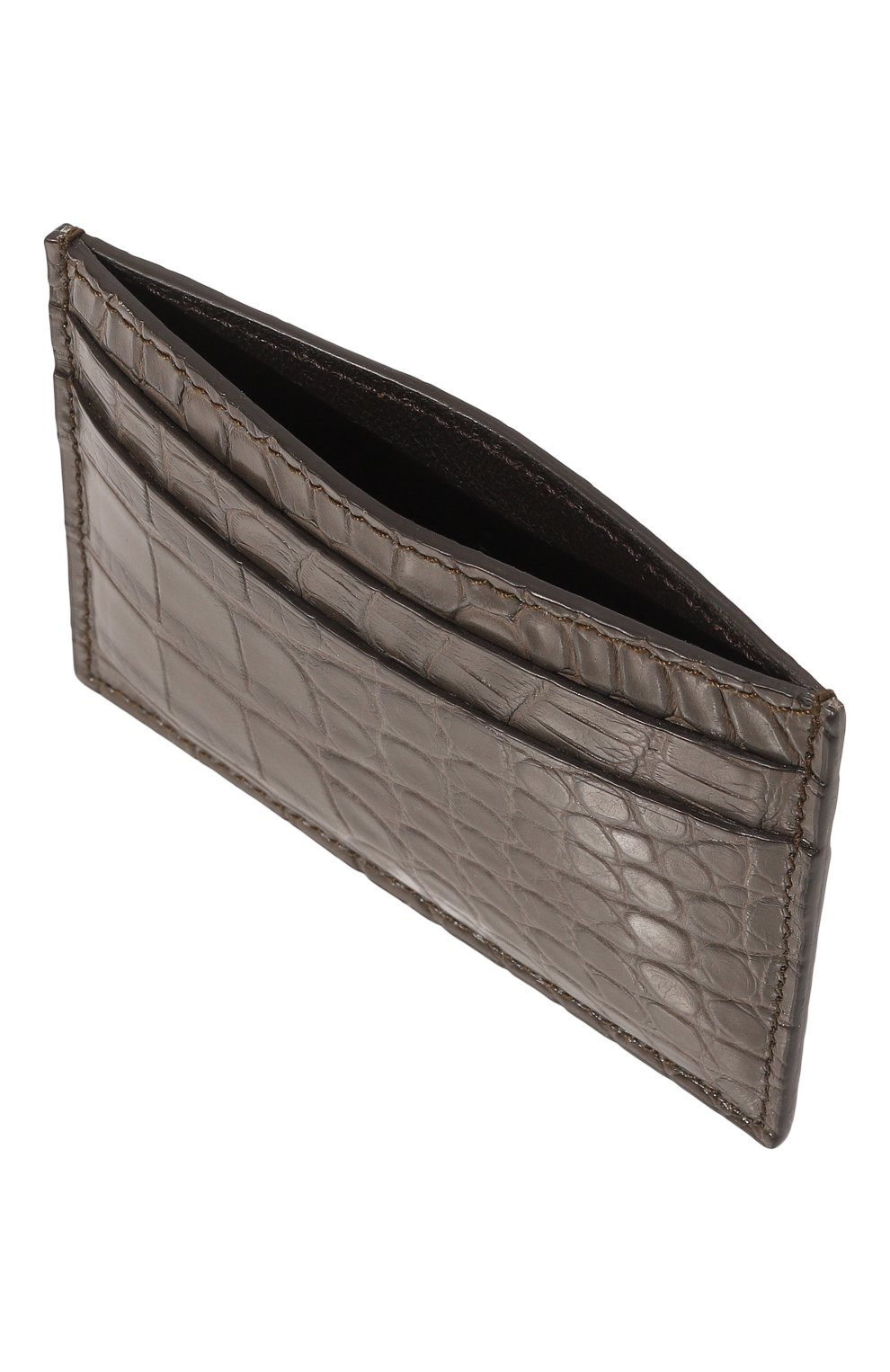 Визитница из кожи крокодила GUCCI, арт. 429376 E5V0R, фото 3