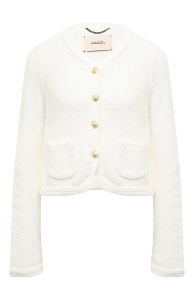 Хлопковый жакет DOROTHEE SCHUMACHER, арт. 128006, фото 1