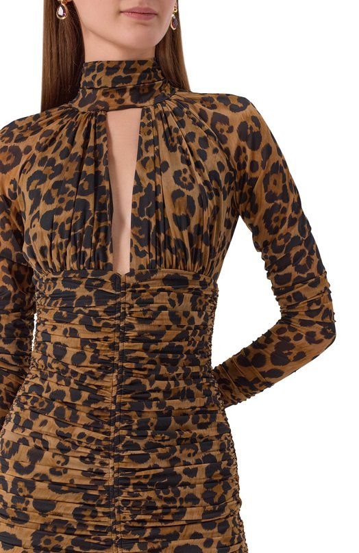 Платье Blumarine 2A717A Леопардовый  2A717A Фото 5