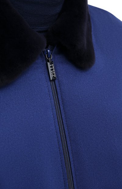 Кашемировый бомбер с подкладкой из норки и ласки ZILLI, арт. MAU-HIKE0-30206/1001, фото 5