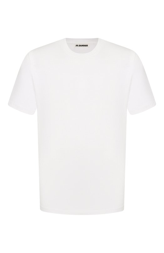 Хлопковая футболка Jil Sander J21GC0004/J45084 Белый J21GC0004/J45084