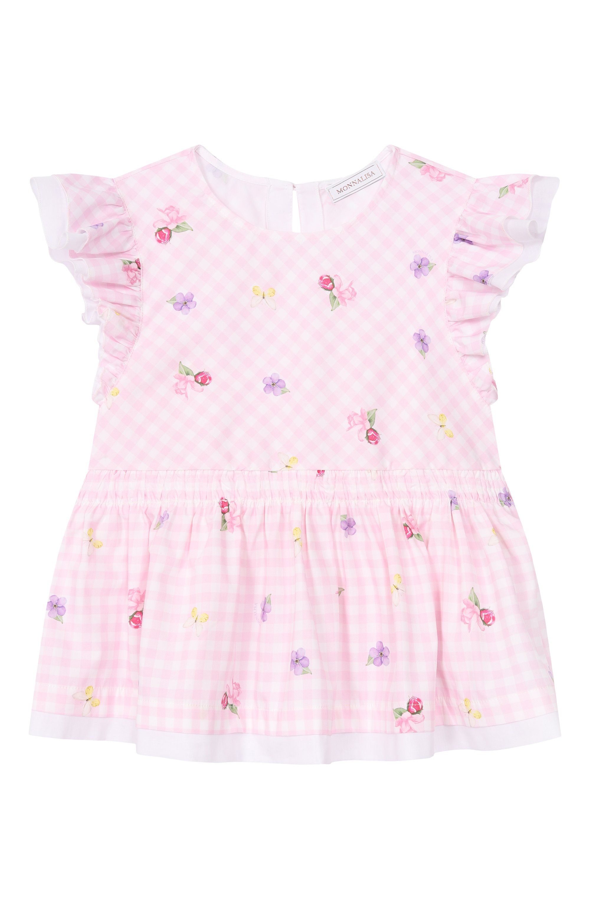 Хлопковая блузка MONNALISA, арт. 11G301, фото 1