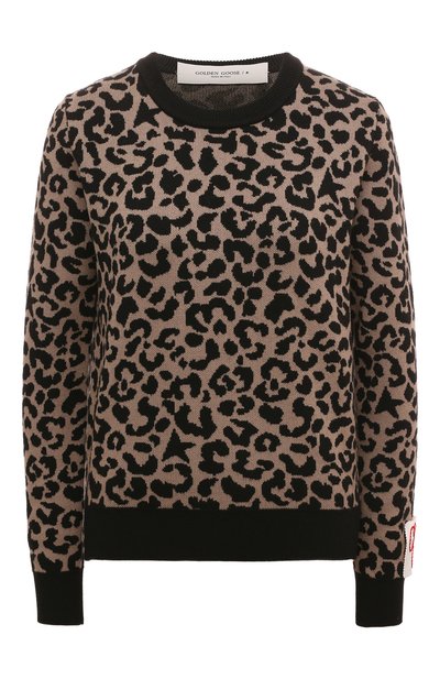Женский пуловер из шерсти и хлопка GOLDEN GOOSE DELUXE BRAND, арт. GWP00837/P00066381325