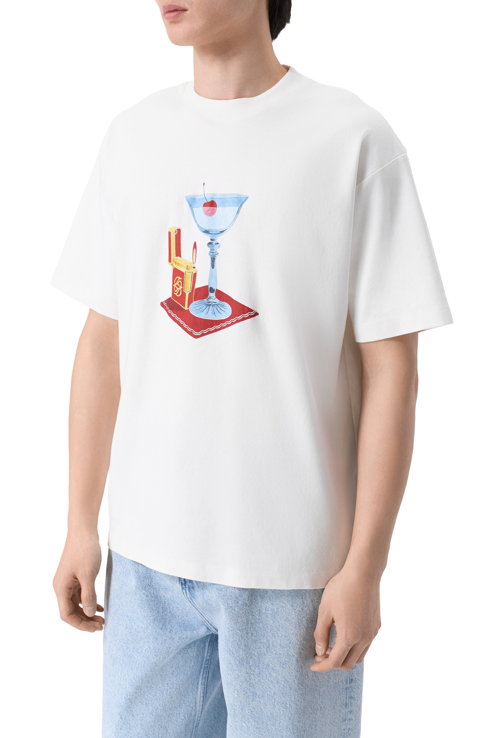 Хлопковая футболка DROLE DE MONSIEUR, арт. J-TS291-C0002-0W, ф ото 3