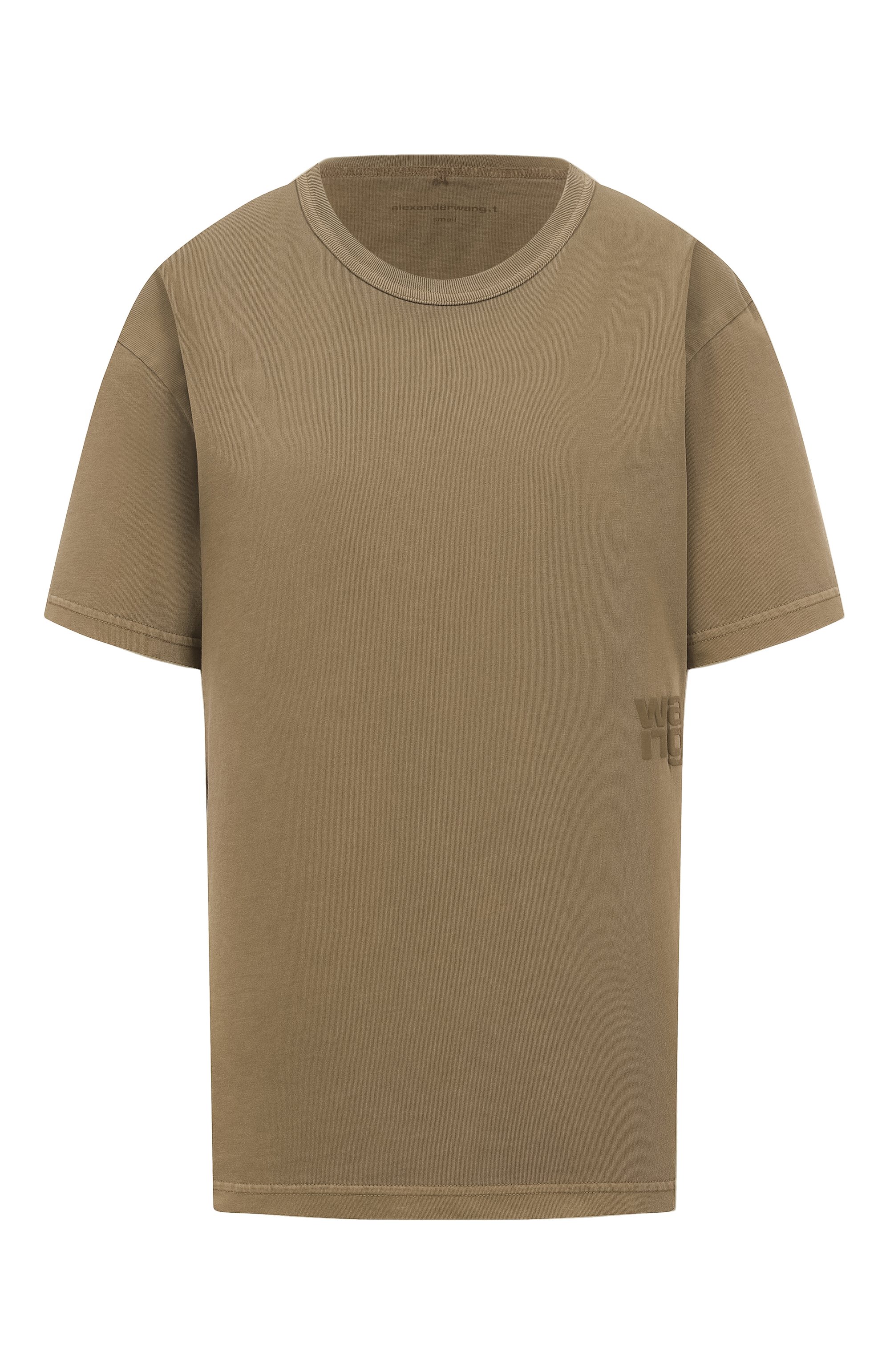 Хлопковая футболка ALEXANDERWANG.T, арт. 4CC3241520, фото 1