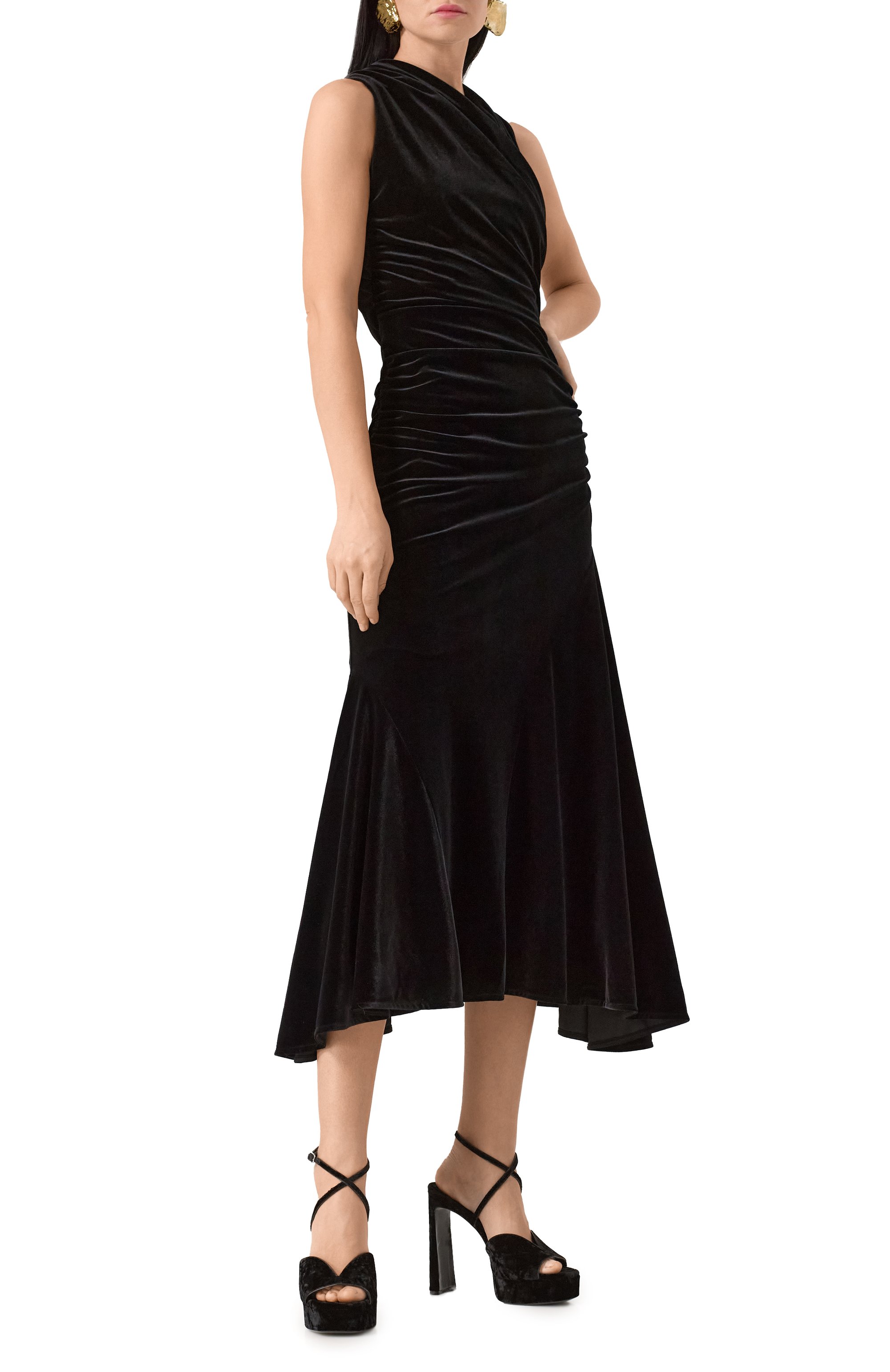 Текстильные босоножки karli 125 JIMMY CHOO, арт. KARLI/PF 125, фото 2