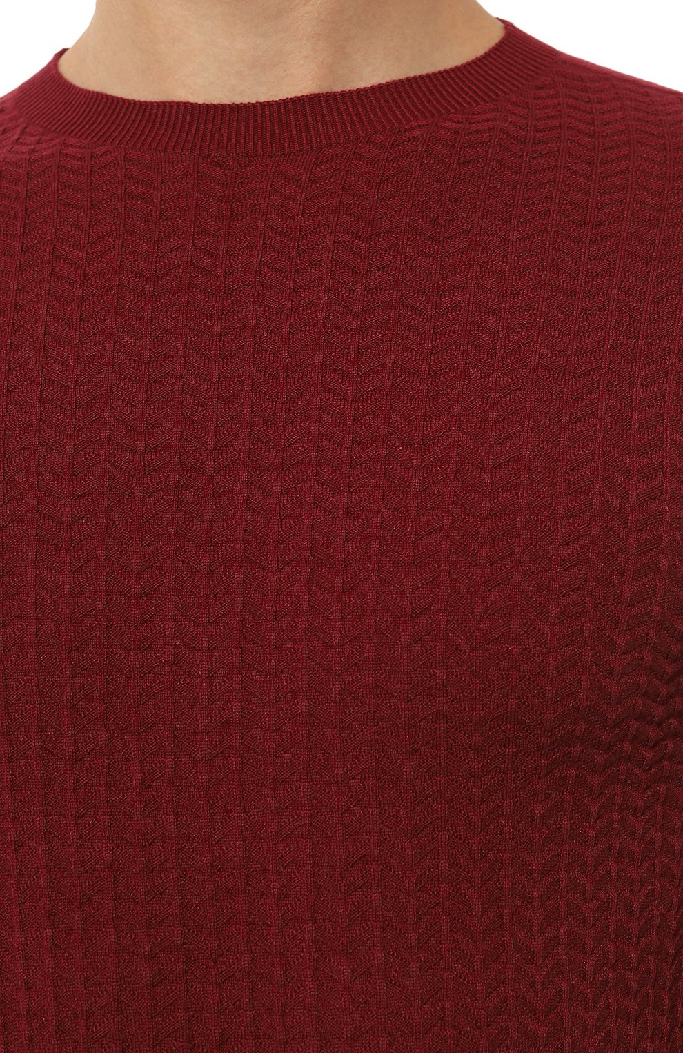 Джемпер из хлопка и кашемира GIORGIO ARMANI, арт. 6RSMB6/SMA6Z, фото 5