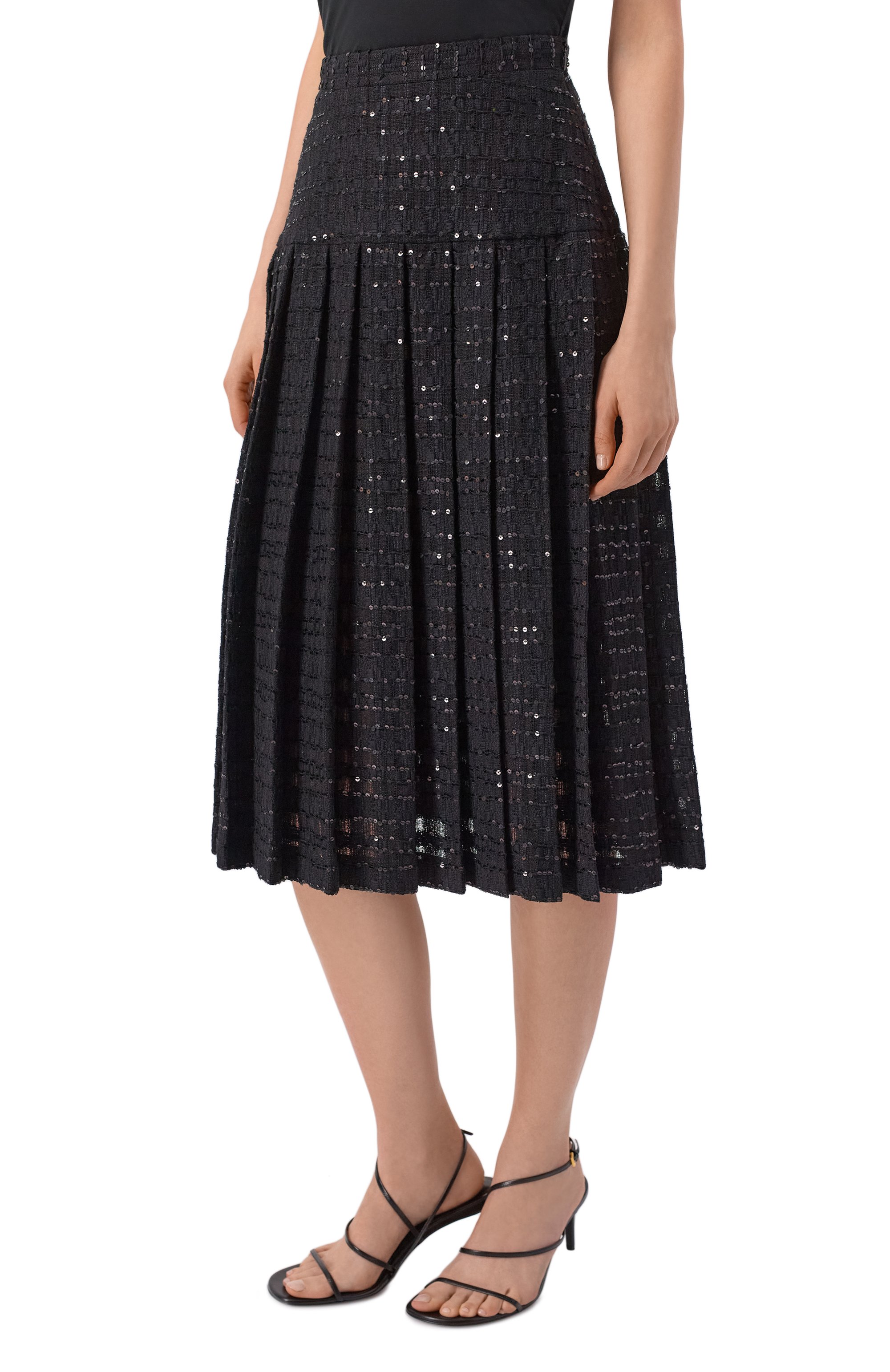 Плиссированная юбка ALESSANDRA RICH, арт. FABX4285/F4714, фото 3