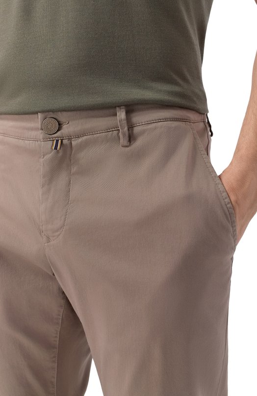 Хлопковые брюки Jacob Cohen JUM_P0001 001 S3755 TR Серый  JUM_P0001 001 S3755 TR Фото 5