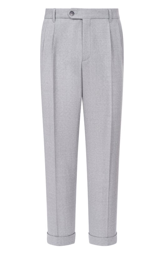 Шерстяные брюки BOSS 50556700 Серый 50556700