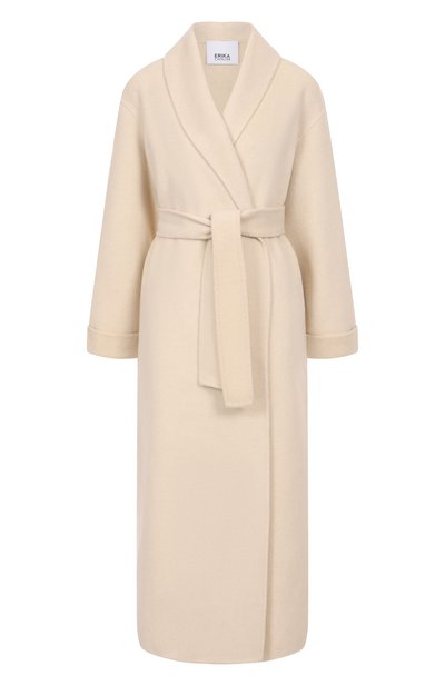 Женское пальто из шерсти и шелка ERIKA CAVALLINI, арт. P5WW03