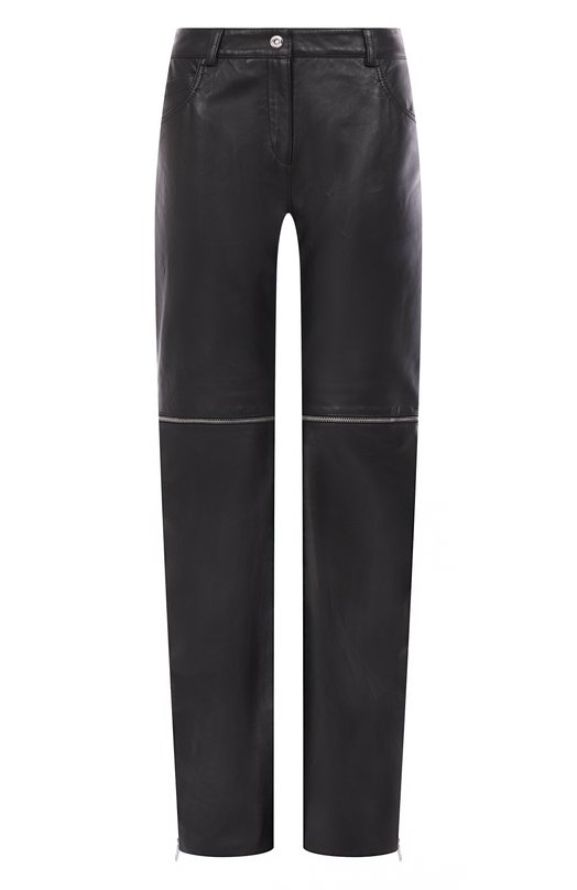 Кожаные брюки Blumarine 2L090A Чёрный 2L090A