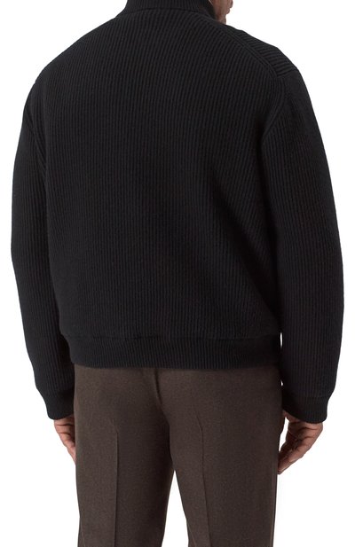 Кашемировый бомбер с подкладкой из норки MVST, арт. FTXTRECK-ES3625-3V BS/TR-ES3625-1, фото 4