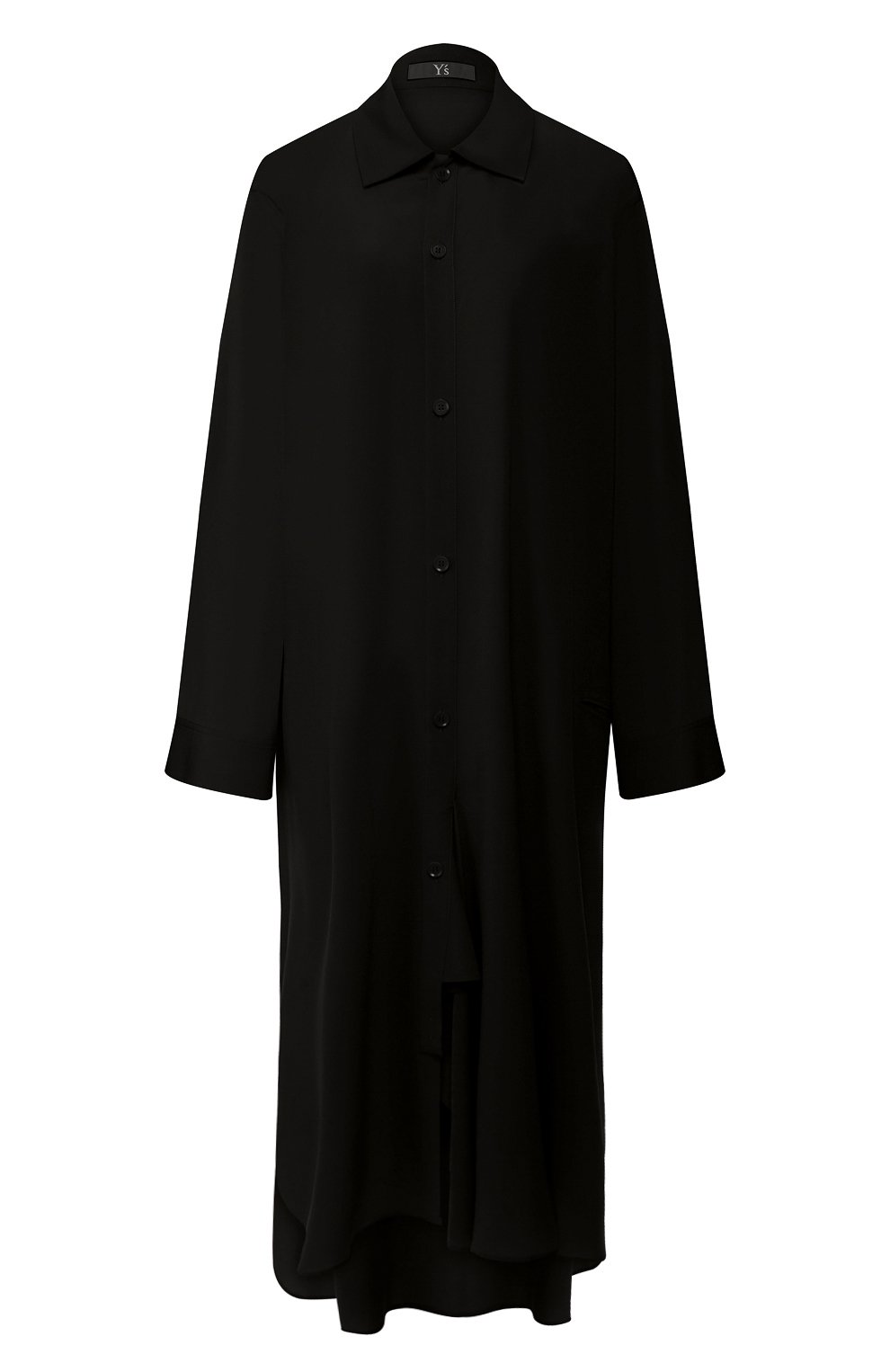 Платье YOHJI YAMAMOTO черного цвета по цене 56250 руб., арт. YJ-D03-500, фото 1 Платье YOHJI YAMAMOTO, арт. YJ-D03-500, фото 1