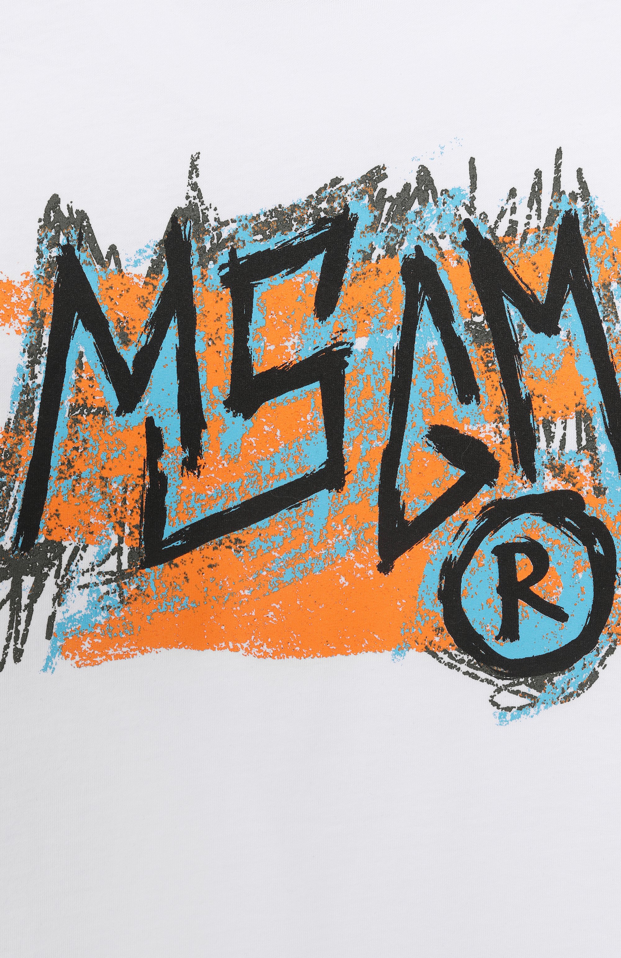 Хлопковая футболка MSGM KIDS, арт. S5MSJBTH308, фото 3