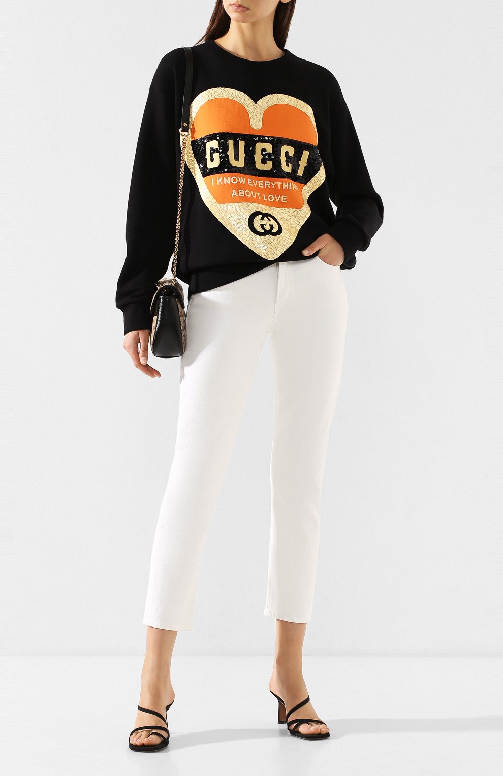 Хлопковый свитшот GUCCI, арт. 469250/XJB78, фото 2