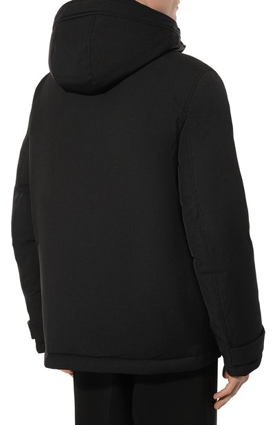 Пуховая куртка YVES SALOMON черного цвета по цене 167000 руб., арт. 25WIV00774K14G, фото 4 Пуховая куртка YVES SALOMON, арт. 25WIV00774K14G, фото 4