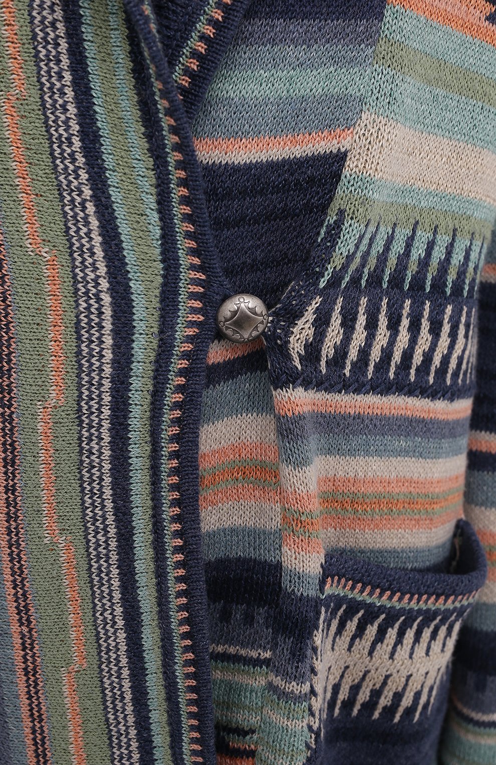 Кардиган из хлопка и льна POLO RALPH LAUREN, арт. 211843141, фото 5